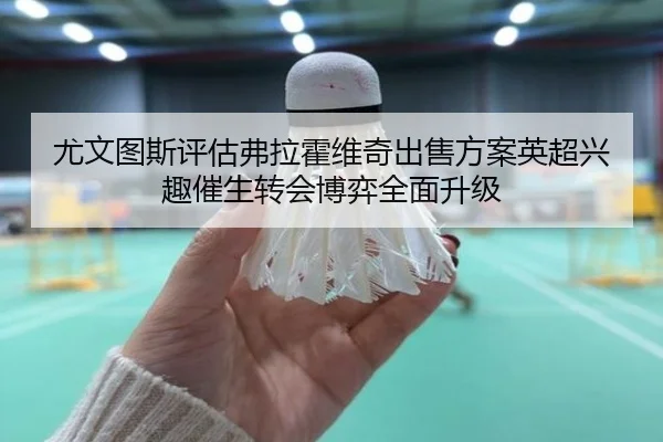 尤文图斯评估弗拉霍维奇出售方案英超兴趣催生转会博弈全面升级